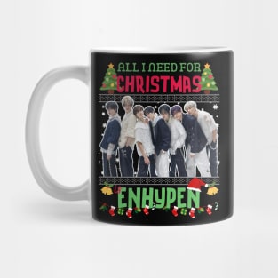 All I Need For Christmas Is ENHYPEN Mug